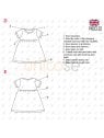 VESTIDO CAMPANA NIÑA 2105