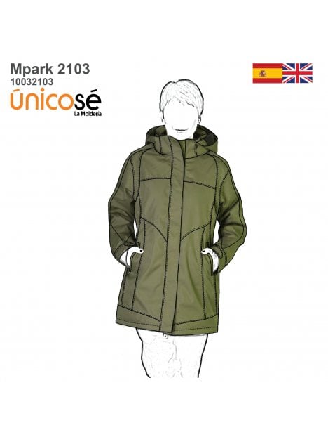 PARKA CAMPERA MUJER 2103