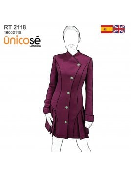 DELANTAL CON TABLAS MUJER RT 2118