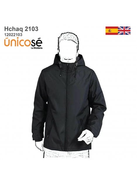 CHAQUETA  IMPERMEABLE UNISEX Hchaq 2103