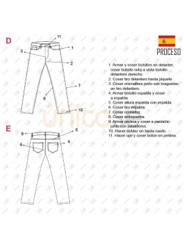 PANTALON JEAN HOMBRE 2106