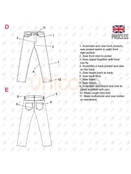 PANTALON JEAN HOMBRE 2106