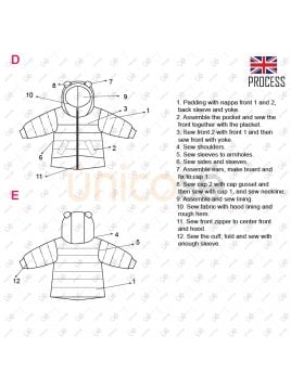 PARKA CON OREJAS BEBE 2101