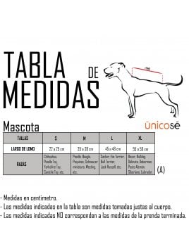 CHAQUETA PARA PERRO ACC 1211