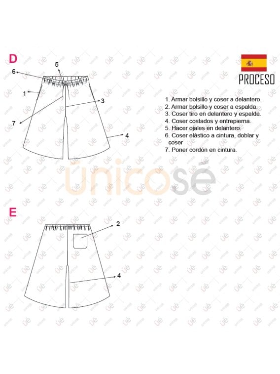 SHORT OVERSIZE MUJER 2102