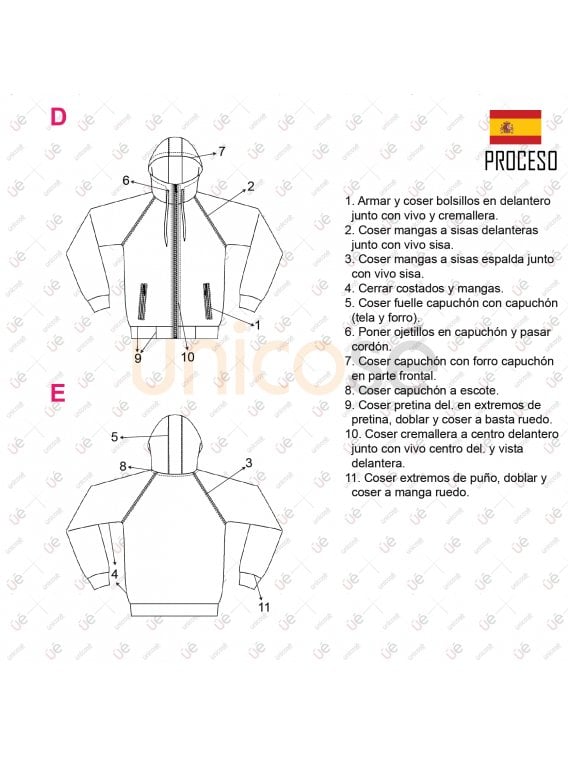 CHAQUETA ESCOLAR RAGLAN 2102