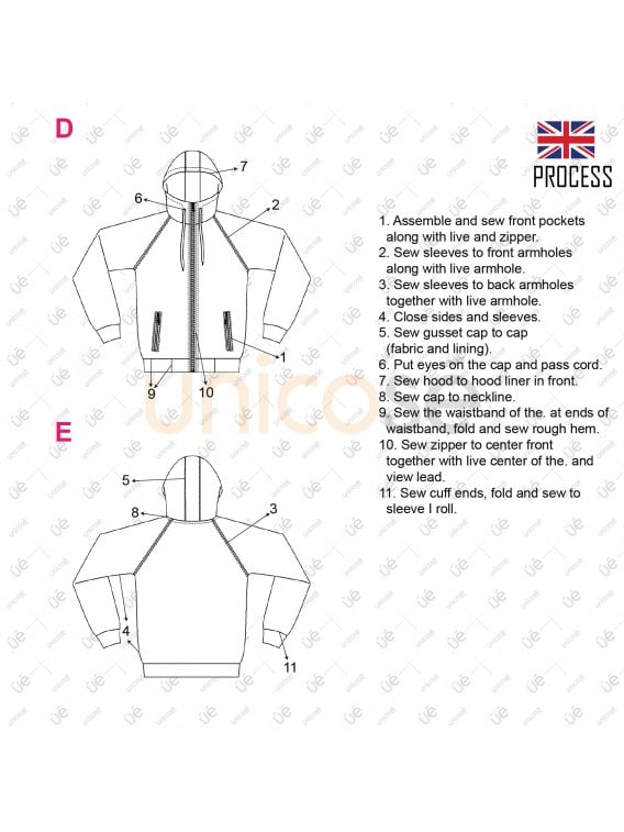 CHAQUETA ESCOLAR RAGLAN 2102