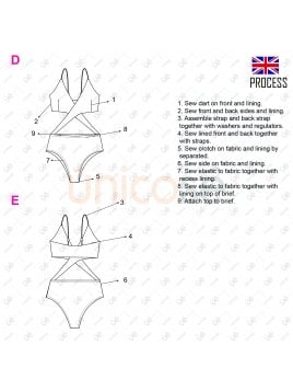 TRAJE DE BAÑO 1 PIEZA MUJER 2101