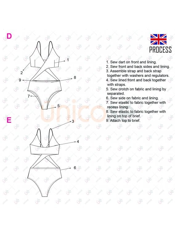 TRAJE DE BAÑO 1 PIEZA MUJER 2101