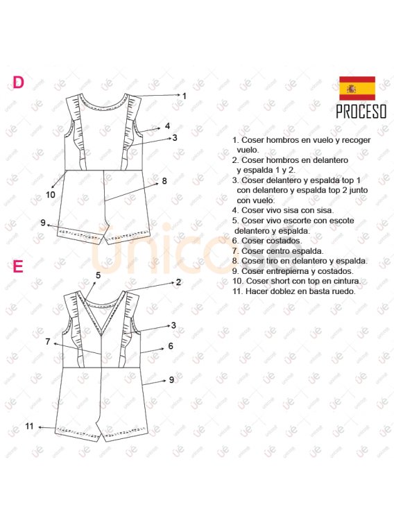 ENTERITO CORTO NIÑA 2103