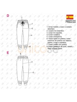 MOLDE JOGGER HOMBRE 2103
