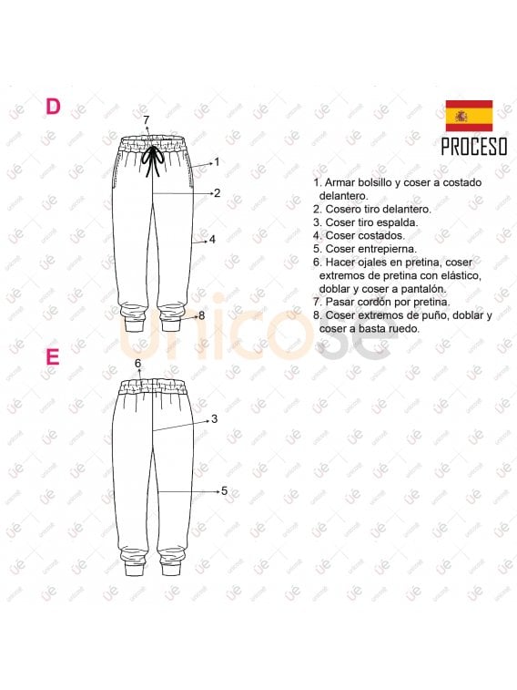MOLDE JOGGER HOMBRE 2103
