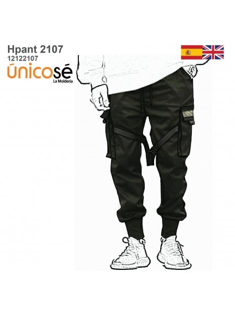 PANTALON JOGGER CARGO HOMBRE 2107