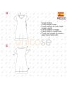 VESTIDO BASICO MUJER 2109