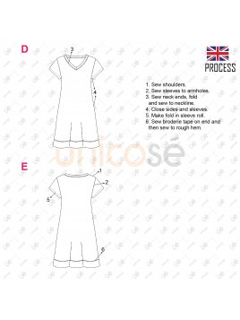 VESTIDO BASICO MUJER 2109