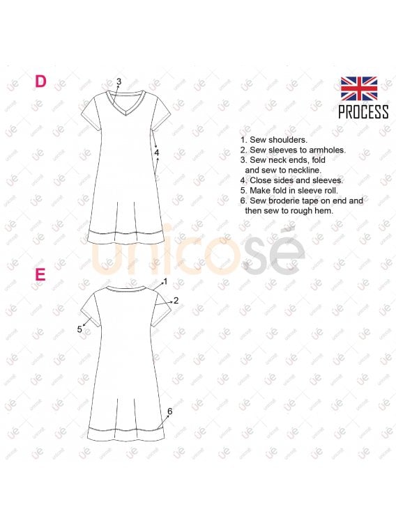 VESTIDO BASICO MUJER 2109