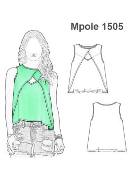 POLERA SIN MANGAS MUJER