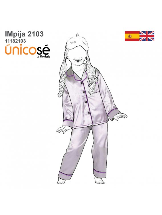PIJAMA CLASICO NIÑA 2103