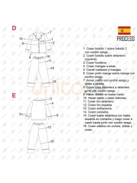 PIJAMA CLASICO NIÑA 2103