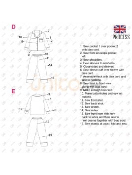 PIJAMA CLASICO NIÑA 2103