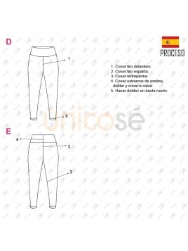PANTALON CALZA MUJER 2108