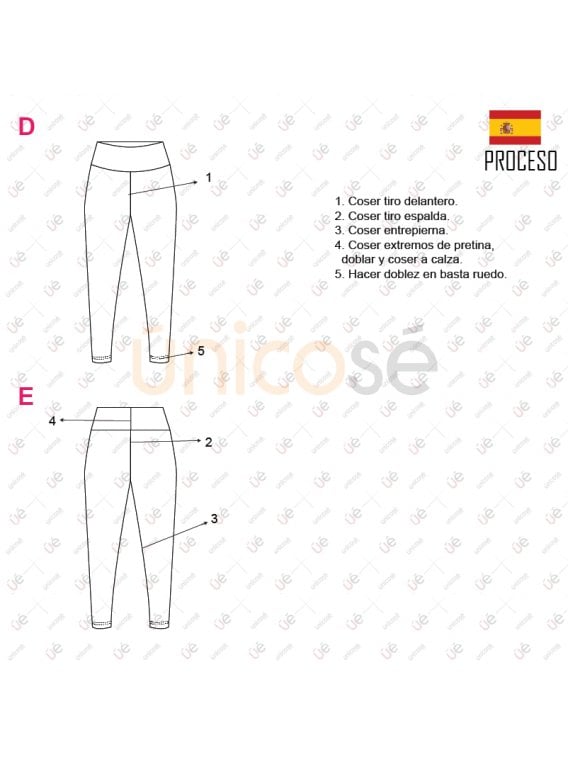 PANTALON CALZA MUJER 2108