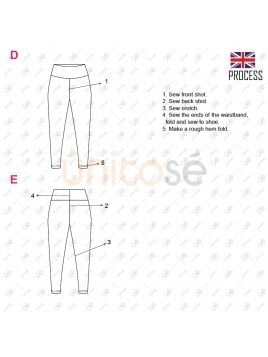 PANTALON CALZA MUJER 2108