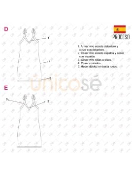 VESTIDO MIDI TEJIDO MUJER 2110