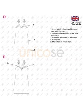 VESTIDO MIDI TEJIDO MUJER 2110