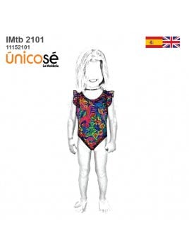 TRAJE DE BAÑO 1 PIEZA NIÑA 2101