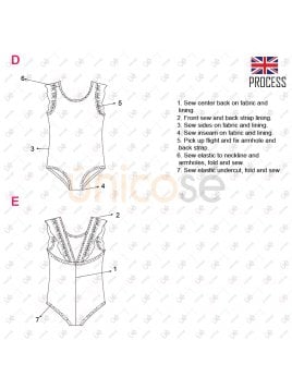 TRAJE DE BAÑO 1 PIEZA NIÑA 2101