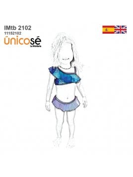 TRAJE DE BAÑO 2 PIEZAS NIÑA 2102