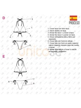TRAJE DE BAÑO 2 PIEZAS MUJER 2102