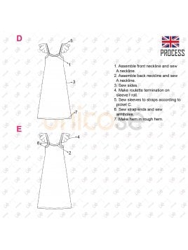 VESTIDO MIDI MUJER 2112