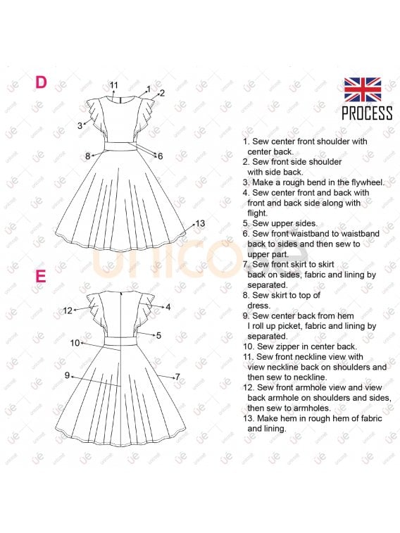 VESTIDO PLATO MUJER 2113