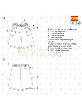 SHORT OVERSIZE MUJER 2104