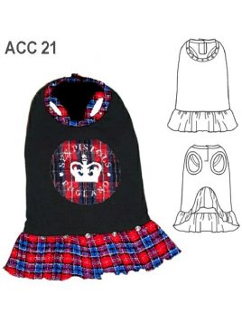 VESTIDO ROCK MASCOTA ACC 0921