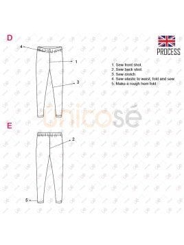 PANTALON CALZA NIÑA 2101