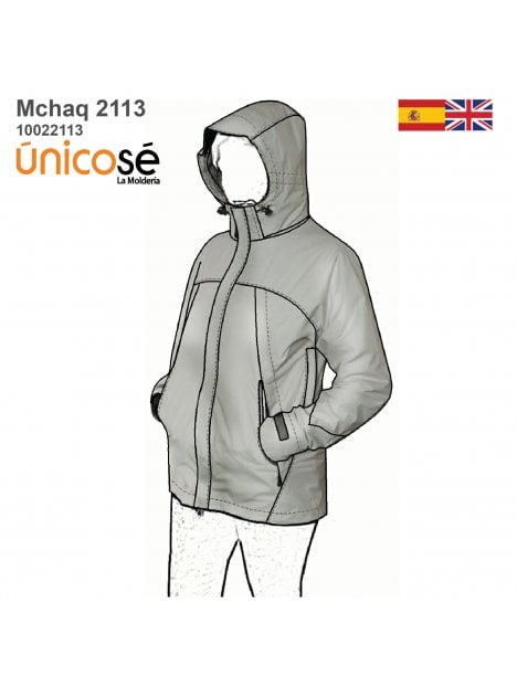 CHAQUETA CORTAVIENTO MUJER 2113