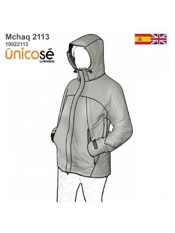 CHAQUETA CORTAVIENTO MUJER 2113