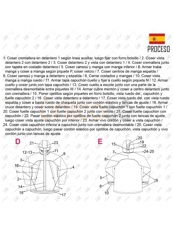 CHAQUETA CORTAVIENTO MUJER 2113