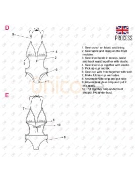 TRAJE DE BAÑO 1 PIEZA MUJER 2107