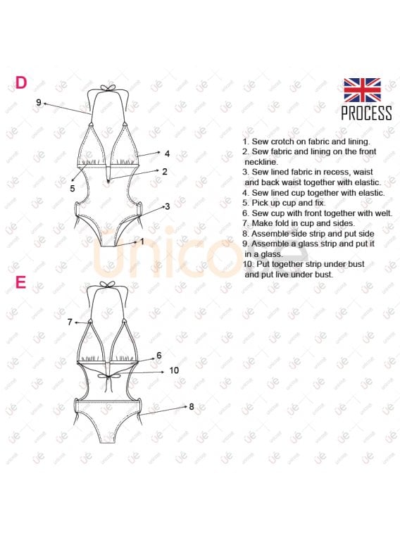 TRAJE DE BAÑO 1 PIEZA MUJER 2107