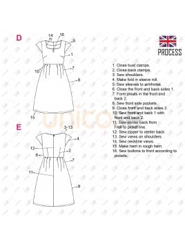 VESTIDO SIMPLE MUJER 2114