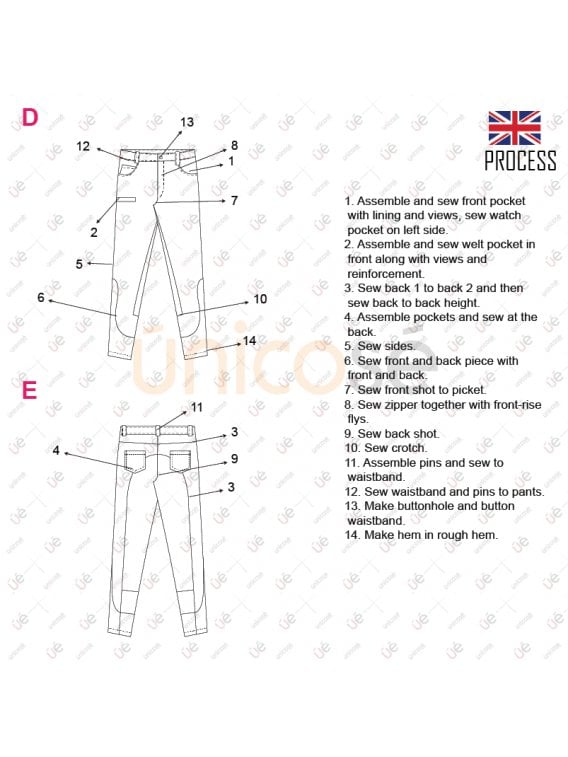 PANTALON JEAN MUJER 2109