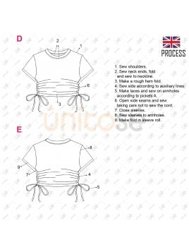 TOP RECOGIDO MUJER 2105