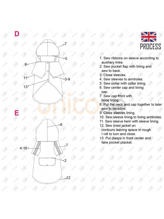 CHAQUETA MASCOTA ACC 2118