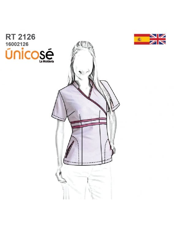 BLUSA SANITARIA MUJER 2126