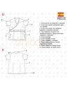 BLUSA SANITARIA MUJER 2126