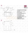 BLUSA SANITARIA MUJER 2126